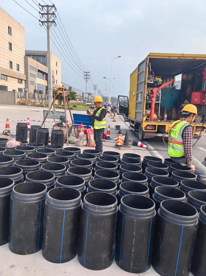 浮梁管道短管置换