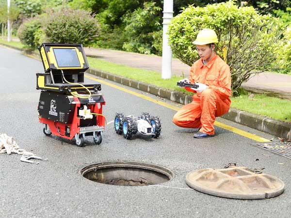 浮梁管道机器人检测