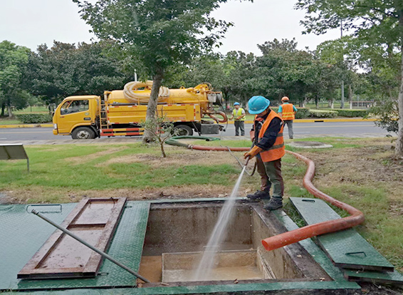 浮梁化油池清理