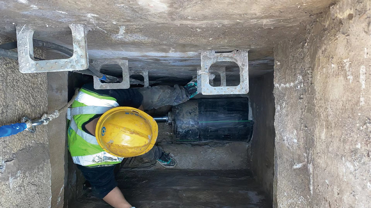 浮梁HDPE短管内衬法